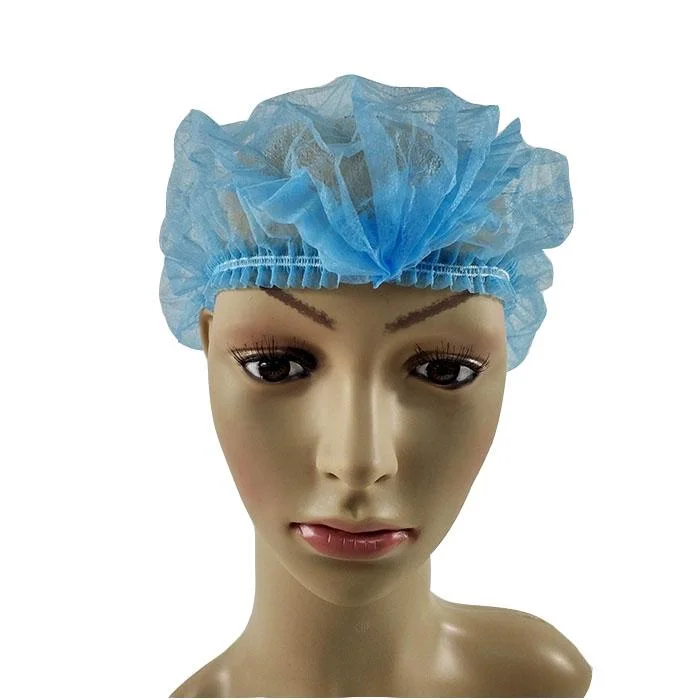 Customize 21" Disposable Nonwoven Surgical Cap Medical Cap Bouffant Cap Doctor Nurse Caps Hair Net for Hospital Salon SPA Workshop Gorro Quirurgico Descartable