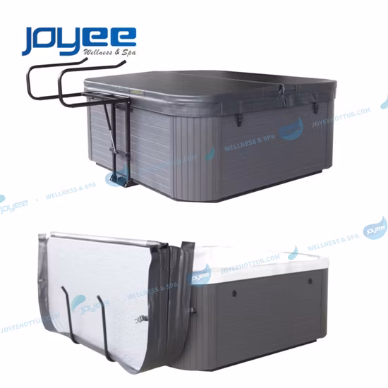 Joyee Vente Chaude Jardin Spas Couverture Lifter Accessoires De Bain À Remous En Plein Air SPA Baignoire Manuel Hydraulique Lifter